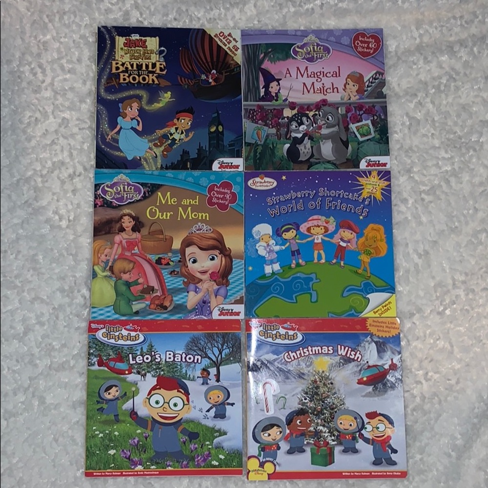 Disney Junior kids Book Combo 6 Pack!